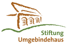 Logo der Stiftung Umgebindehaus mit stilisierter Darstellung eines traditionellen Umgebindehauses